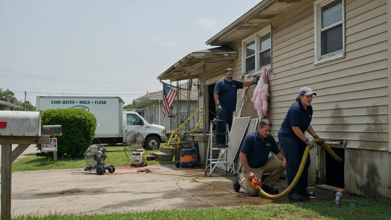 Water Damage Repair in Farmersville, CA near me